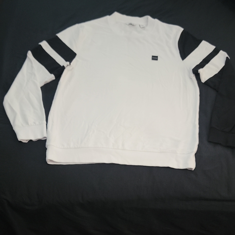 White and Black Sweater